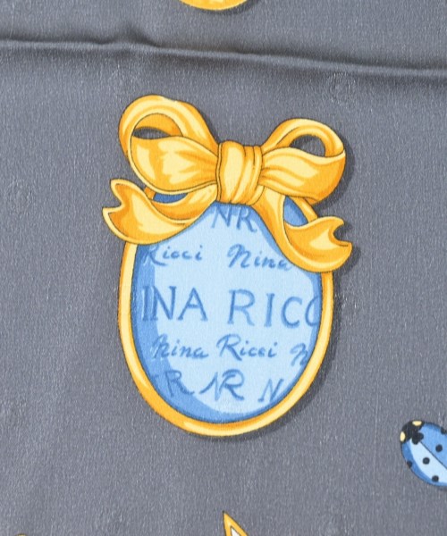 NINA RICCI（ニナリッチ）バンダナ・スカーフ グレー サイズ:- レディース/2200639530321