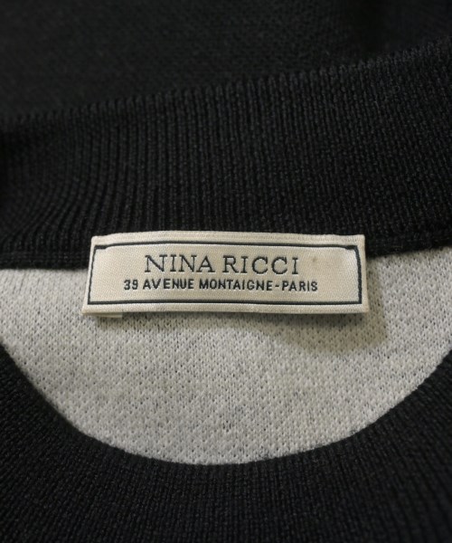NINA RICCI（ニナリッチ）ニット・セーター 黒 サイズ:S レディース/2200627933073