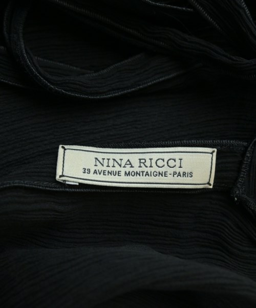 NINA RICCI（ニナリッチ）ブラウス 黒 サイズ:38(S位) レディース/2200614017021