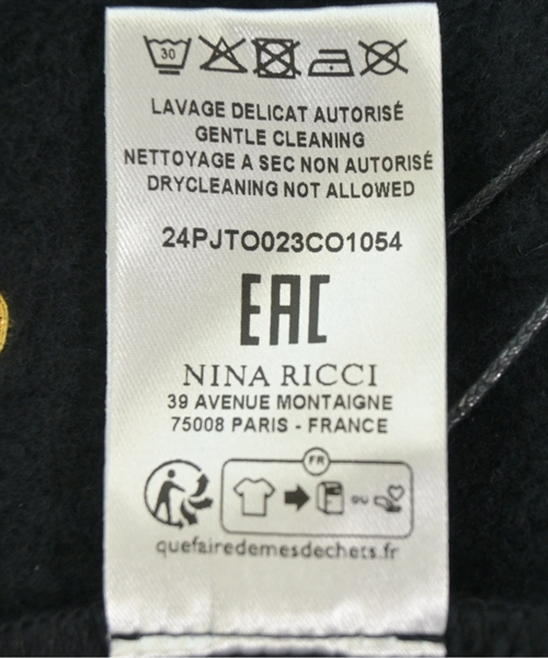 NINA RICCI（ニナリッチ）ノースリーブ 黒 サイズ:XL レディース/2200610500015
