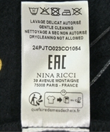 NINA RICCI（ニナリッチ）ノースリーブ 黒 サイズ:XL レディース/2200610500015