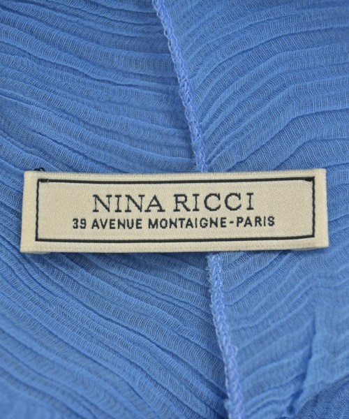 NINA RICCI（ニナリッチ）ワンピース 青 サイズ:F レディース/2200609257081