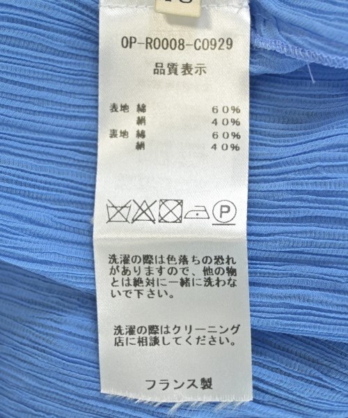 NINA RICCI（ニナリッチ）ワンピース 青 サイズ:F レディース/2200609257081