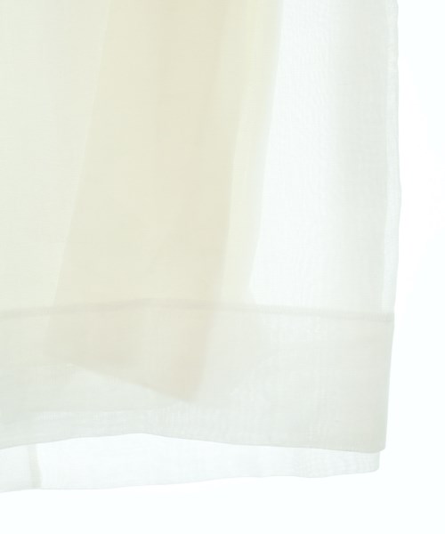 NINA RICCI（ニナリッチ）ひざ丈スカート 白 サイズ:36(XS位) レディース/2200620287074