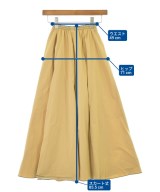 NINA RICCI（ニナリッチ）ロング・マキシ丈スカート ベージュ サイズ:34(XXS位) レディース/2200678996195