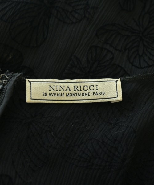 NINA RICCI（ニナリッチ）ワンピース 黒 サイズ:38(S位) レディース/2200700087044