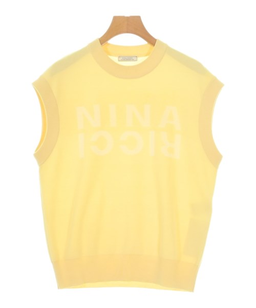 NINA RICCI(ニナリッチ)ベスト 黄 サイズ:S/2200700463077