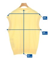 NINA RICCI（ニナリッチ）ベスト 黄 サイズ:S レディース/2200700463077