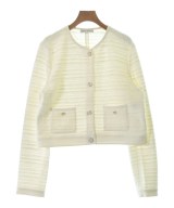 NINA RICCI（ニナリッチ）ノーカラージャケット 白 サイズ:XL レディース/2200701763190