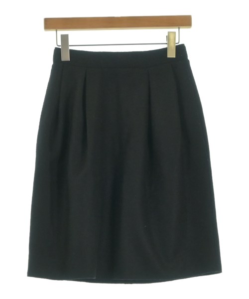 NINA RICCI(ニナリッチ)ひざ丈スカート 黒 サイズ:36(XS位)/2200655567714