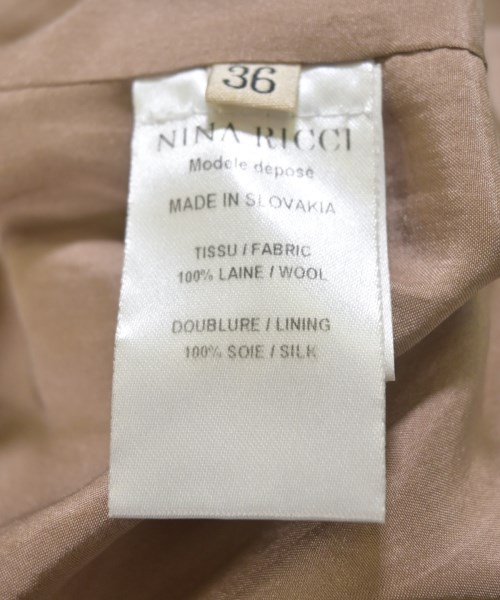 NINA RICCI（ニナリッチ）その他 ベージュ サイズ:36(S位) レディース/2200710436030