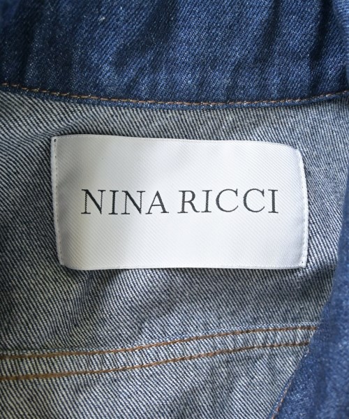NINA RICCI（ニナリッチ）デニムジャケット 青 サイズ:36(XS位) レディース/2200717508013