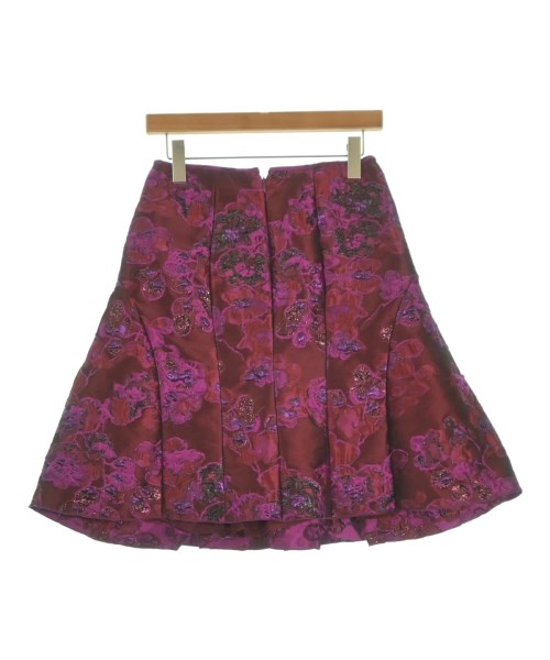 NINA RICCI（ニナリッチ）ひざ丈スカート 赤 サイズ:-(M位) レディース/2200643568259