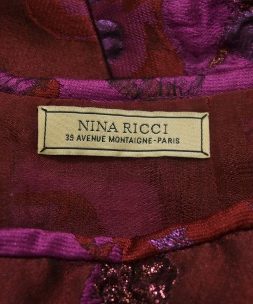 NINA RICCI（ニナリッチ）ひざ丈スカート 赤 サイズ:-(M位) レディース/2200643568259