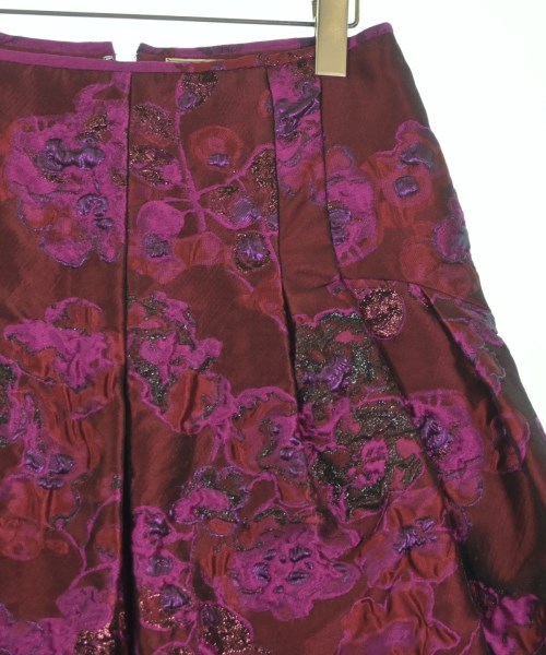 NINA RICCI（ニナリッチ）ひざ丈スカート 赤 サイズ:-(M位) レディース/2200643568259