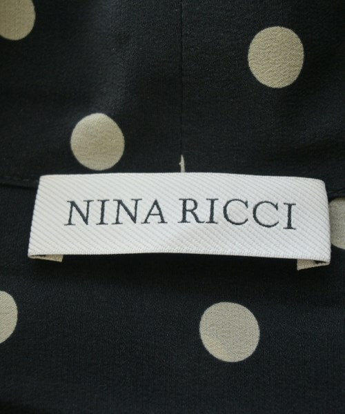 NINA RICCI（ニナリッチ）ブラウス 黒 サイズ:34(XXS位) レディース/2200648414155