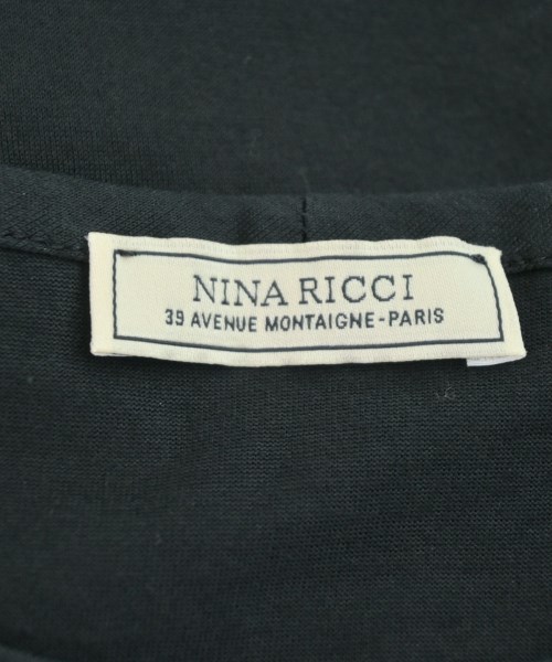 NINA RICCI（ニナリッチ）Tシャツ・カットソー 黒 サイズ:S レディース/2200703742087