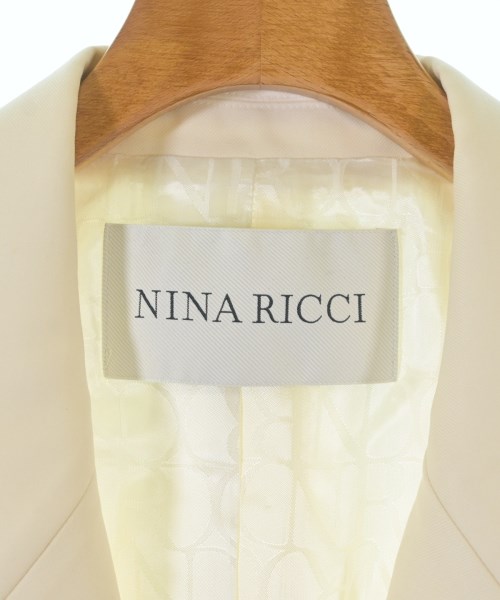 NINA RICCI（ニナリッチ）テーラードジャケット 白 サイズ:36(XS位) レディース/2200705537100