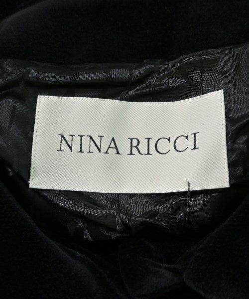 NINA RICCI（ニナリッチ）カジュアルジャケット 黒 サイズ:34(XXS位) レディース/2200705537124