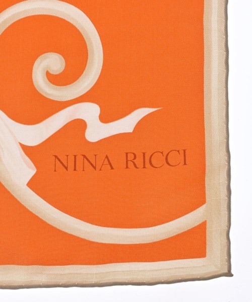 NINA RICCI（ニナリッチ）バンダナ・スカーフ オレンジ サイズ:- レディース/2200706441109