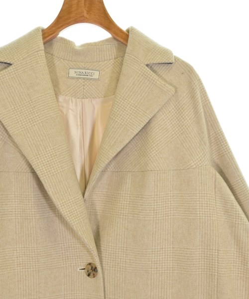 NINA RICCI（ニナリッチ）チェスターコート ベージュ サイズ:34(XXS位) レディース/2200663515011