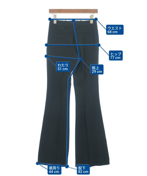 NINA RICCI（ニナリッチ）スラックス 黒 サイズ:34(XS位) レディース/2200665818264