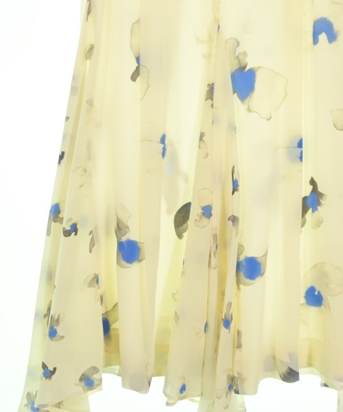 NINA RICCI（ニナリッチ）ロング・マキシ丈スカート 白 サイズ:34(XXS位) レディース/2200666943132