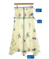 NINA RICCI（ニナリッチ）ロング・マキシ丈スカート 白 サイズ:34(XXS位) レディース/2200666943132