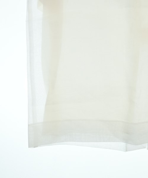 NINA RICCI（ニナリッチ）ひざ丈スカート 白 サイズ:34(XS位) レディース/2200672032042