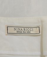 NINA RICCI（ニナリッチ）ひざ丈スカート 白 サイズ:34(XS位) レディース/2200672032042