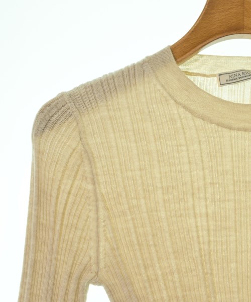 NINA RICCI（ニナリッチ）ニット・セーター ベージュ サイズ:S レディース/2200702598265