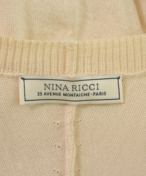 NINA RICCI（ニナリッチ）カーディガン ベージュ サイズ:S レディース/2200728787087