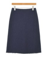 NINA RICCI（ニナリッチ）ひざ丈スカート 紺 サイズ:34(XXS位) レディース/2200682461146