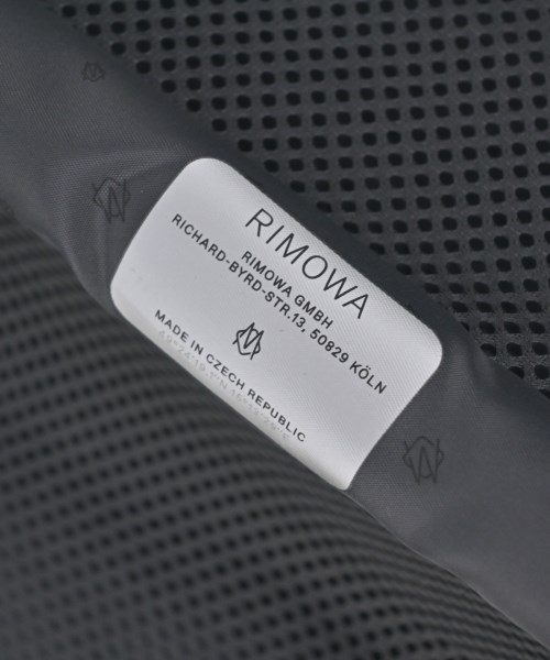 RIMOWA（リモワ）キャリーケース・スーツケース 黒 サイズ:- メンズ/2200678540060