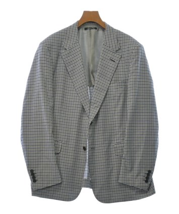 メーカー 一覧 dunhill（ダンヒル）テーラードジャケット サイズ:56(XXL グレー スーツ
