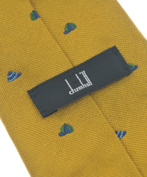 dunhill（ダンヒル）ネクタイ 黄 サイズ:- メンズ/2200638875065