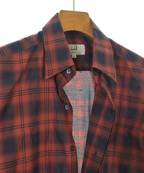 dunhill（ダンヒル）カジュアルシャツ 赤 サイズ:S メンズ/2200625783045