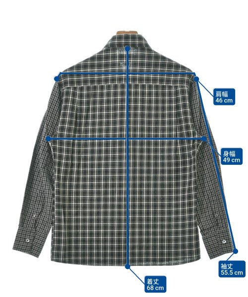 dunhill（ダンヒル）カジュアルシャツ 黒 サイズ:S メンズ/2200615339108