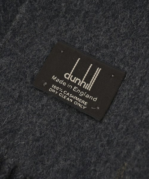 dunhill（ダンヒル）マフラー グレー サイズ:- メンズ/2200618631025