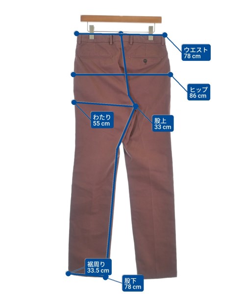 dunhill（ダンヒル）チノパン 茶 サイズ:48(L位) メンズ/2200694681105