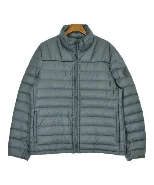 dunhill(ダンヒル)ダウンジャケット/ダウンベスト 青 サイズ:XL/2200700313020