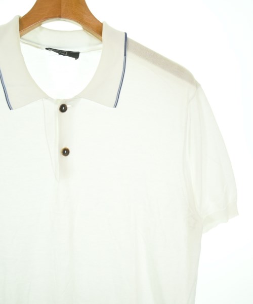 dunhill（ダンヒル）ポロシャツ 白 サイズ:S メンズ/2200715207567
