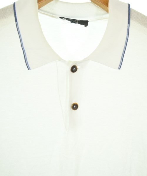 dunhill（ダンヒル）ポロシャツ 白 サイズ:S メンズ/2200715207567