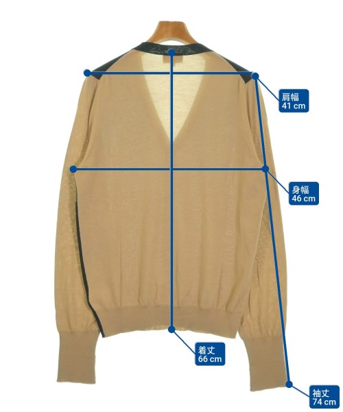 dunhill（ダンヒル）カーディガン ベージュ サイズ:M メンズ/2200647558010