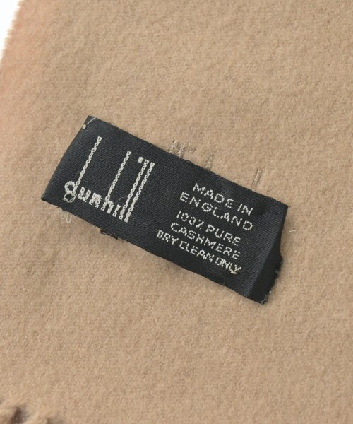 dunhill（ダンヒル）マフラー ベージュ サイズ:- メンズ/2200651746038