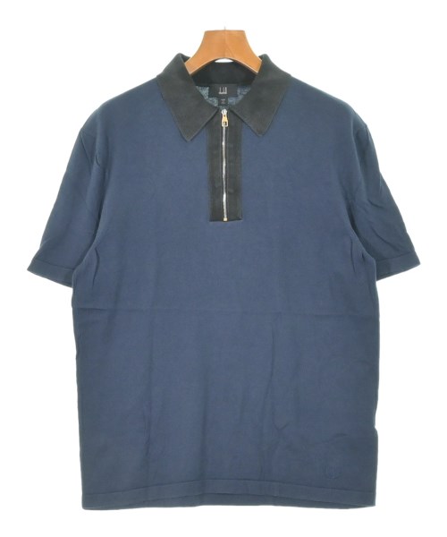 dunhill(ダンヒル)ポロシャツ 紺 サイズ:M/2200662711025