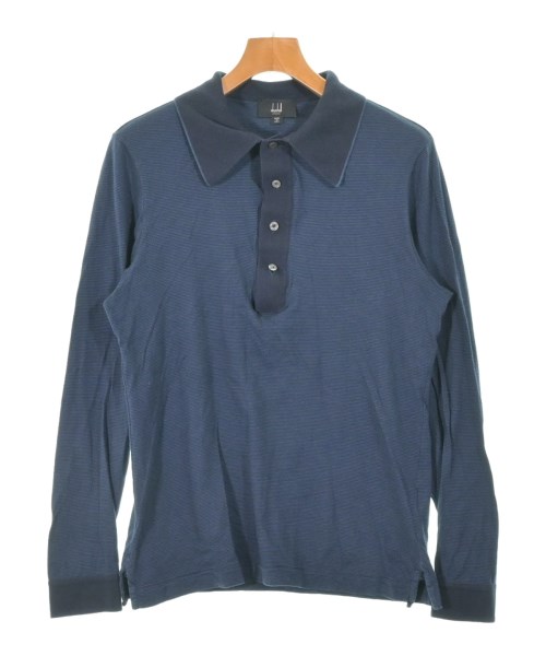 dunhill(ダンヒル)ポロシャツ 青 サイズ:M/2200662711049