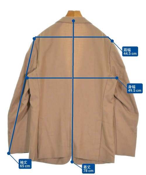 dunhill（ダンヒル）テーラードジャケット ベージュ サイズ:50(XL位) メンズ/2200663306015