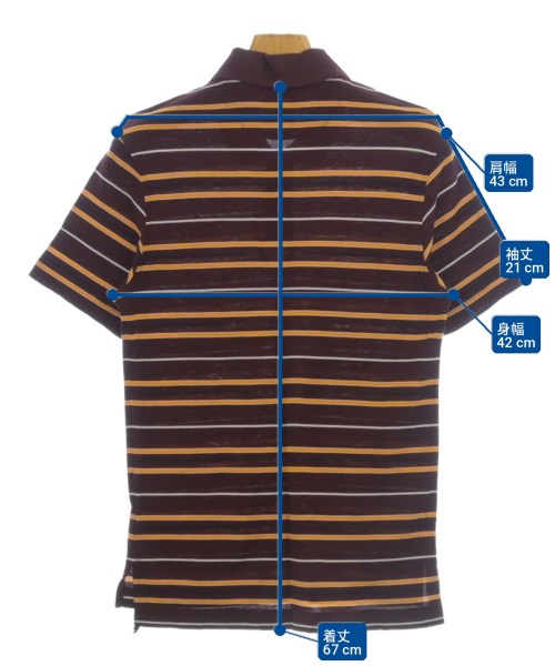 dunhill（ダンヒル）ポロシャツ 赤 サイズ:XS メンズ/2200717563128