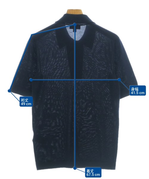 dunhill（ダンヒル）ニット・セーター 紺 サイズ:XS メンズ/2200717563159